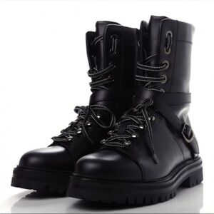 Valentino Red and White Canvas Tote